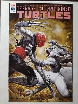 Buy Teenage Mutant Ninja Turtles #59 2nd Print 1st Jennika Cover (IDW) • 17.39£