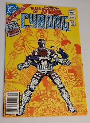 Buy Tales Of The New Teen Titans #1 (1982) Newsstand Cyborg Origin New Bag And Board • 7.19£