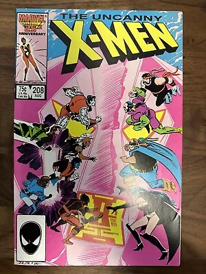Buy Uncanny X-men Issue #208 ***retribution*** Grade Vf/nm • 9.98£