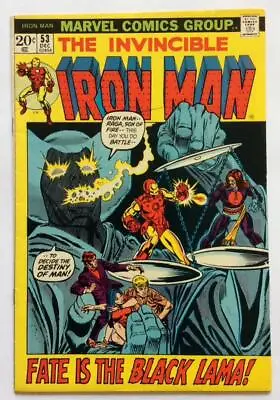Buy Iron Man #53. Marvel 1971. FN Condition Bronze Age Classic. • 35£