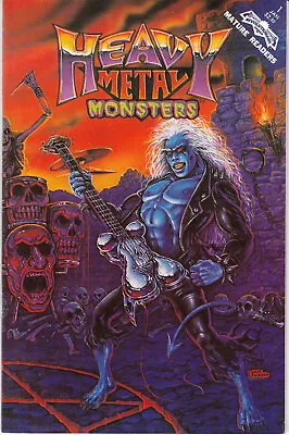 Buy Heavy Metal Monsters #1 (of 3) (Revolutionary Comics, USA, 1991) • 34.32£