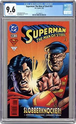 Buy Superman The Man Of Steel #53 CGC 9.6 1996 4271498014 • 36.37£