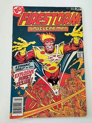 Buy Firestorm The Nuclear Man #1 March 1978 1st Appearance & Origin Newsstand Copy • 11.99£