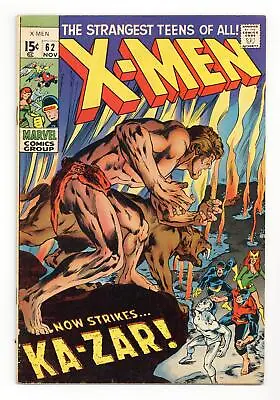 Buy Uncanny X-Men #62 FR/GD 1.5 1969 • 22.16£