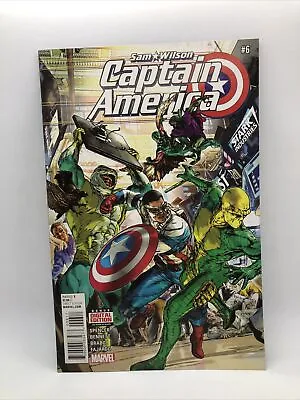 Buy 2016 Marvel Captain America #6 1st Full App Joaquin Torres As Falcon • 20.28£