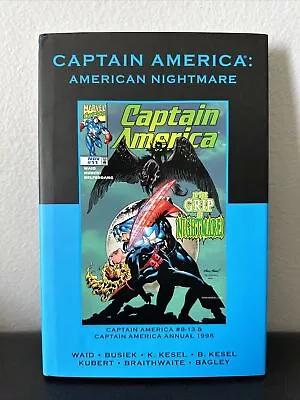 Buy Captain America: American Nightmare HC VERY RARE Variant Only 335 Printed! • 29.90£