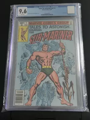 Buy Tales To Astonish V2 #1 CGC 9.6 White Pages Reprints Sub-Mariner #1 NEWSSTAND • 70.36£