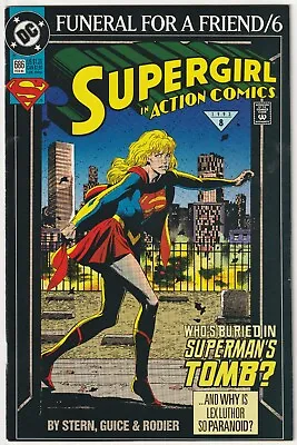 Buy Action Comics #686 - DC 1993 - Supergirl [Ft. Funeral For A Friend] • 6.79£
