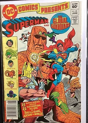 Buy DC Comics Presents #46 - DC Comics - 1982 SUPERMAN And The GLOBAL GUARDIANS • 6.45£