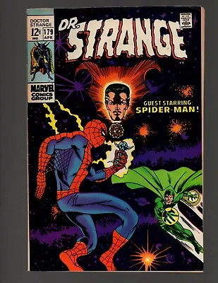 Buy Dr. Strange #179 (1969) Silver Age Marvel Comic Book Spider-Man App KEY! Ditko! • 59.58£