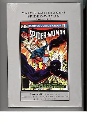 Buy Marvel Masterworks Spider-Woman Vol 3 Nos 26-38  Hardcover NEW Sealed • 31.96£