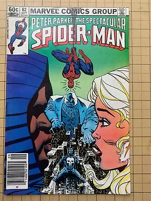 Buy Spectacular Spider-Man #82 - 1st King Pin Vs. The Punisher (Marvel Sept. 1983) • 6.30£