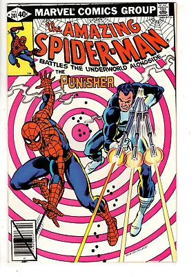 Buy Amazing Spider-man #201 (1980) - Grade 9.0 - Punisher Appearance! • 48.66£