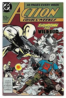 Buy Action Comics #604 (Vol 1) : NM- : Green Lantern, Wild Dog, Secret Six, Superman • 1.75£