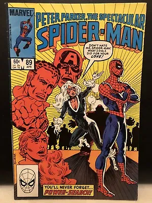 Buy Peter Parker The Spectacular Spider-Man #89 Comic Marvel Comics • 5.01£