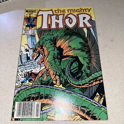 Buy The Mighty Thor #341 Newsstand Variant Vf 1984 Marvel Comics Combine Ship • 2.41£