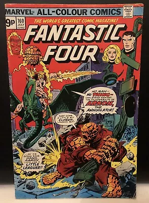 Buy Fantastic Four #160 Comic Marvel Comics Bronze Age Reader Copy • 4.79£