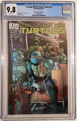 Buy Teenage Mutant Ninja Turtles #13 (2012, IDW) CGC 9.8 NM/MT 1:10 Schiti Variant • 124.51£
