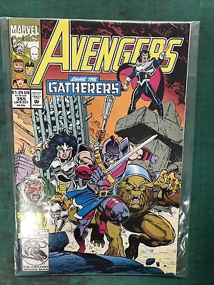 Buy Marvel Comics Avengers Comic # 355  1992 • 5.75£
