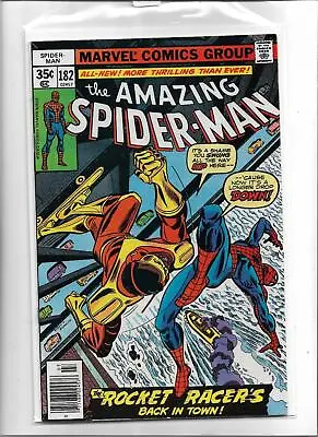 Buy Amazing Spider-man #182 1978 Near Mint- 9.2 3451 Rocket Racer • 15.77£