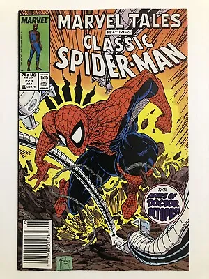 Buy Marvel Tales # 223 - Higher Grade VF Newsstand - Todd McFarlane Cover • 9.59£