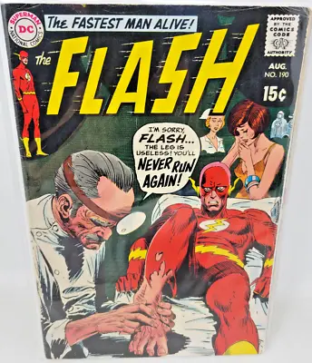 Buy The Flash #190 Dc Silver Age Joe Kubert Cover Art *1969* 7.5 • 20.50£