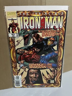 Buy Invincible Iron Man 9 🔑1st App WINTER GUARD🔥1998 THE MANDARIN🔥Comics🔥NM • 7.88£