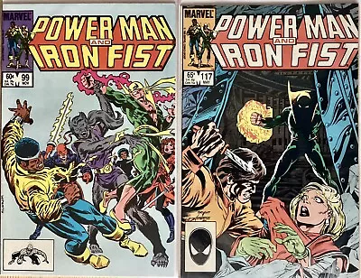 Buy Power Man & Iron Fist, Marvel 2 Issue Bundle, 1983/85, Good, Bagged And Boarded • 5.99£