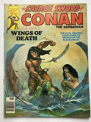 Buy SAVAGE SWORD OF CONAN #19 Curtis Marvel Comics Magazine 1977 VF • 4.95£