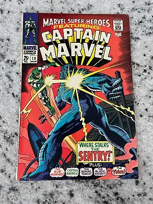 Buy Marvel Super-Heroes # 13 VF Feat. Captain Marvel Comic Book Carol Danvers 15 MS2 • 610.65£