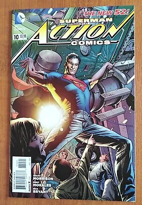 Buy Action Comics #10 - DC Comics Variant Cover 1st Print 2011 Series • 6.99£
