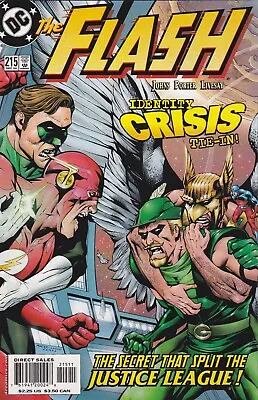 Buy The Flash #215 216 & 217 / Geoff Johns / Howard Porter / Identity Crisis Tie-ins • 14.13£