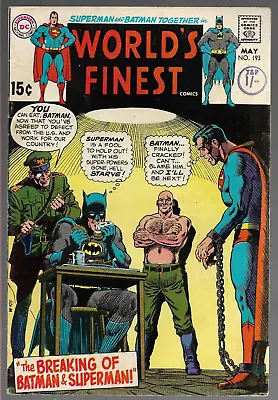Buy WORLD'S FINEST #193 - Back Issue (S) • 8.99£