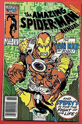 Buy Amazing Spider-man Annual #20 (marvel 1986) 1st Iron Man 2020 | Newsstand • 7.08£