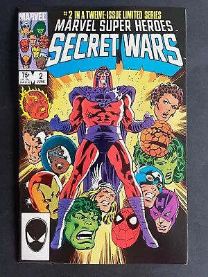 Buy Marvel Super-Heroes Secret Wars #2 Magneto Marvel 1984 Comics NM • 23.67£