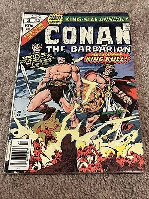 Buy Conan The Barbarian King Size Annual #3 Newsstand Very Nice - COMBINED SHIPPING • 2.37£