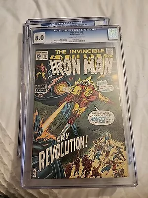 Buy The Invincible Iron Man #29 Sept. CGC 8 0 • 29.99£
