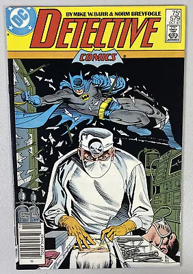 Buy DETECTIVE COMICS 579 DC Comics NEWSSTAND BATMAN FN+/VF- • 9.59£