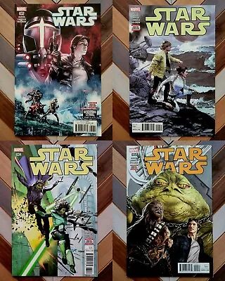 Buy STAR WARS #32-35 (Marvel 2017) HIGH GRADE! LUKE, LEIA, LANDO & JABBA! Set Of 4 • 11.39£
