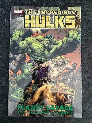 Buy The Incredible Hulks: Planet Savage By Pak (Marvel 2011 Trade Paperback) NEW • 19.19£