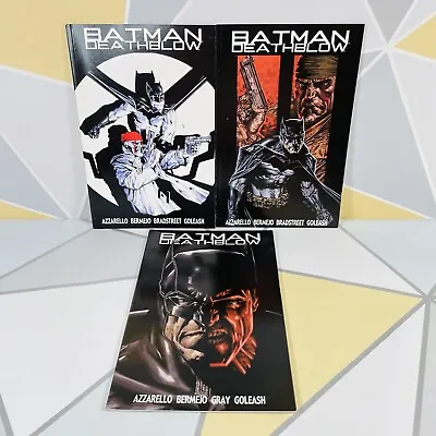 Buy Batman Deathblow 1 2 3 Complete Comic Book Set - VGC DC Tim Bradstreet • 17£