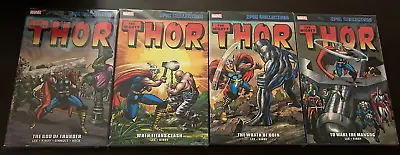 Buy Thor Marvel Epic Collection Volume 1 2 3 4 *BRAND NEW* Tpb, Marvel, Complete • 222.41£