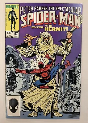 Buy Peter Parker Spectacular Spider-Man #97, Marvel, December 1984 • 10.03£