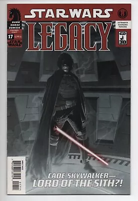 Buy Star Wars Legacy 17 Dark Horse Comic Book 2007 1st Cade Skywalker As Sith Lord • 12.96£