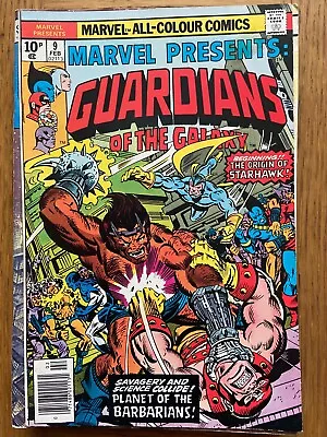 Buy Marvel Presents Guardians Of The Galaxy Issue 9 From February 1977 - Free Post • 7£