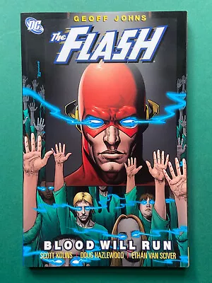 Buy The Flash: Blood Will Run TPB NM (DC 2008) 1st Print Graphic Novel Geoff Johns • 8.99£