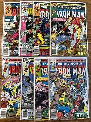 Buy Ironman #114 115 116 117 119 129 130 131 Vintage Marvel Bronze Comics 1st Print • 23.98£