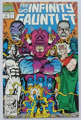 Buy The Infinity Gauntlet #5 - Marvel Comics November 1991 VF 8.0 • 11.95£