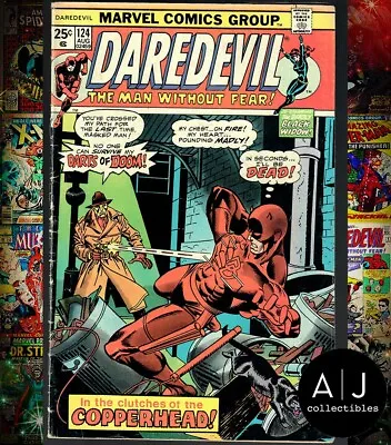 Buy Daredevil #124 VG+ 4.5 1975 Marvel • 5.15£