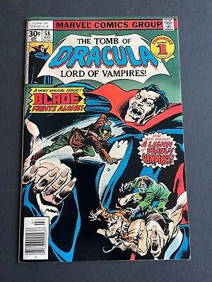 Buy Tomb Of Dracula #58 - Undead By Daylight! (Marvel, 1972) VF • 21.29£